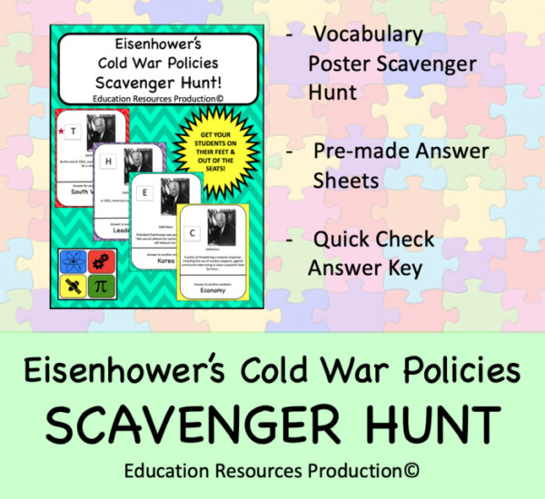 Eisenhower’s Cold War Policies Scavenger Hunt