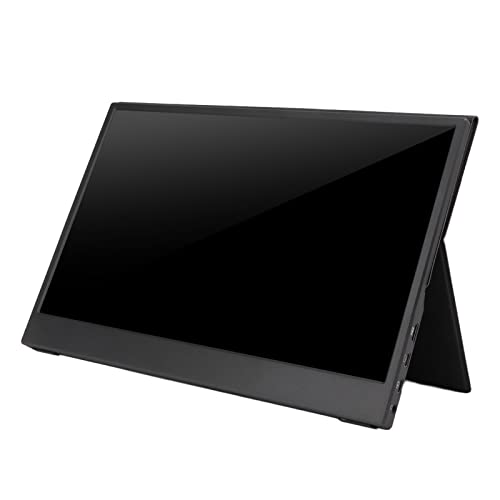 13 Inches Monitor, Long Service Life Supports Type‑C Input 1920×1080 Ultra Thin Monitor Multifunctional Freesync Technology for Phone for Computer