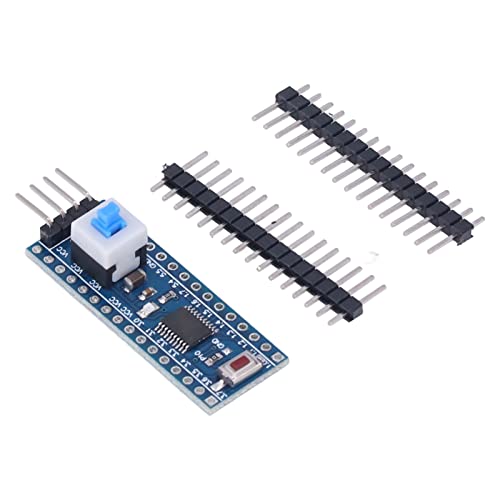 System Development Board, STC15W408AS Chip Core Boards Module High Speed LED Indicator 5.5V-2.4V for DIY
