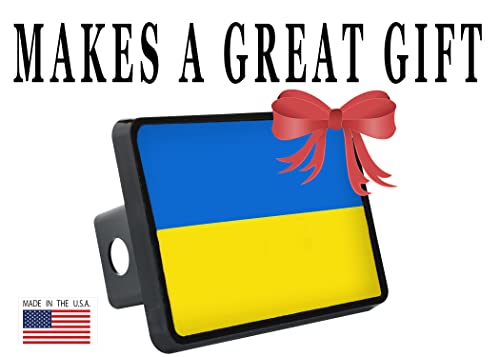 Ukraine Ukrainian Flag Trailer Hitch Cover Plug Gift Idea | The Storepaperoomates Retail Market - Fast Affordable Shopping
