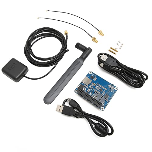 SIM7600G‑H 4G HAT Module, Global Frequency Band SIM7600G‑H Expansion Header 16 Channels for Raspberry Pi 40PIN GPIO
