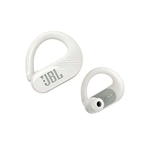 JBL Endurance Peak II – Waterproof True Wireless in-Ear Sport Headphones – White (Renewed)