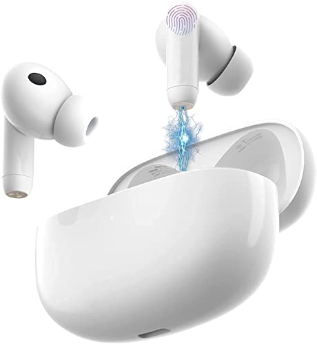 Wireless Earbuds Bluetooth Headphones with Charging Case Noise Cancelling 3D Stereo Headsets Built in Mic in Ear Ear Buds IPX5 Waterproof Air Buds for iPhone/Android/airpod pro case