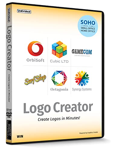 Logo Creator – Windows – Professional Logos for Business, Website, Print with Hundreds of Templates and Library of Free Photos & Videos – Windows/PC