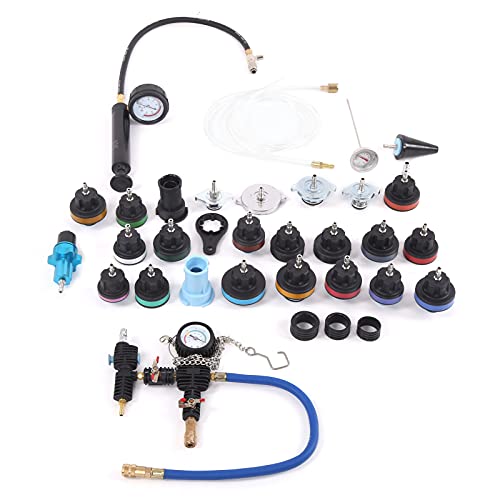 33pcs Coolant System Detector Set Radiator Pressure Tester Kit Universal Water Tanks Leak Detection for Commercial Vehicles/Trailers/Rvs/Automobiles/Motorcycle | The Storepaperoomates Retail Market - Fast Affordable Shopping