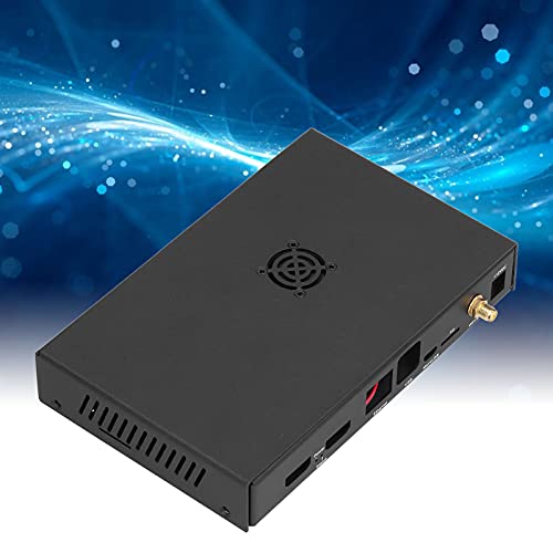 Aluminum Alloy Heatsink Shell, Heat Dissipation Enclosure Microcomputer Accessories Easy Operate with Power Button for Raspberry Pi CM4 CM4IO | The Storepaperoomates Retail Market - Fast Affordable Shopping