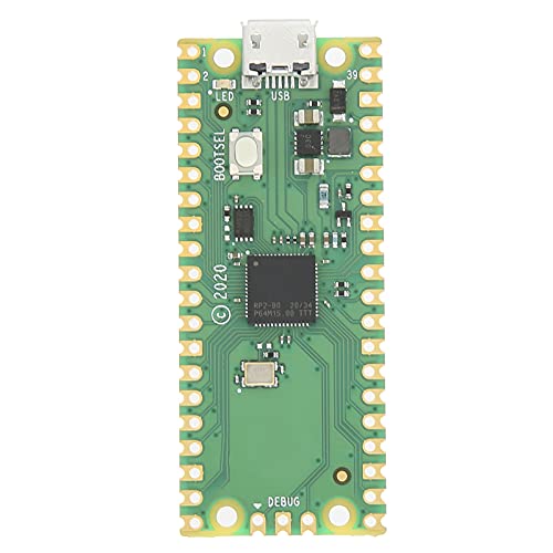 Shanrya Microcontroller Boards, PICO Development Board Programmable Mini High Performance 2 Core with 26 GPIO Pins for Mciro Python | The Storepaperoomates Retail Market - Fast Affordable Shopping