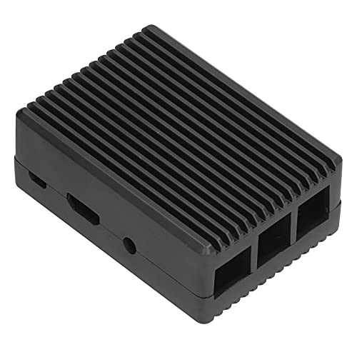 Motherboard Shell, High Hardness Stable Structure Detachable Lightweight Board Protective Enclosure Black for Raspberry Pi 3 Model