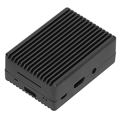 Board Protective Enclosure, Lightweight Motherboard Shell Black Standard Size Detachable with Opening Design for Raspberry Pi 3 Model