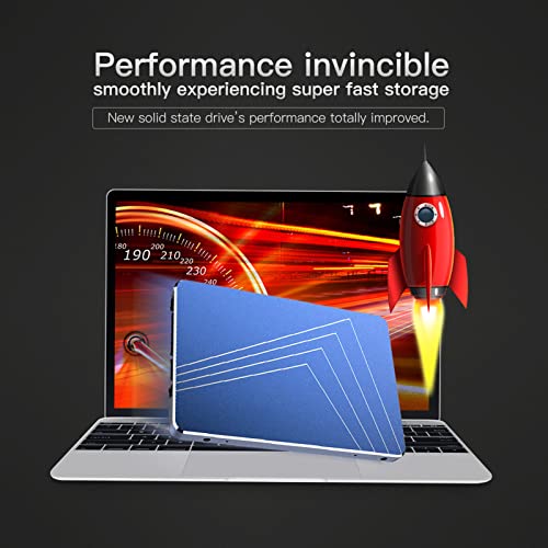 Giuioy 2.5Inch Mobile High-Speed Solid State Drive, Portable Laptop Internal Solid State Drive, for Laptop, Desktop PC, Anti-Shock and Anti-Drop | The Storepaperoomates Retail Market - Fast Affordable Shopping