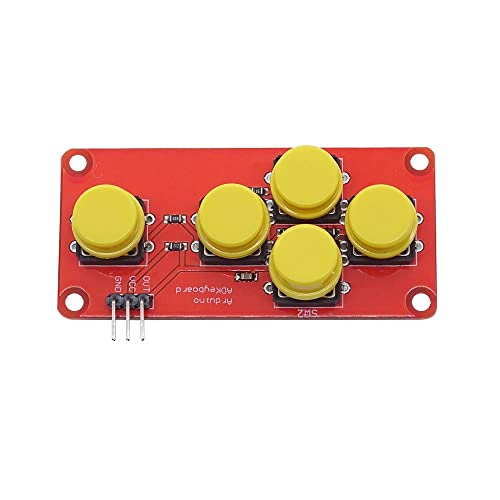 Midzooparts AD Keyboard Simulate Five Key Module Analog Button for arduino Sensor Expansion Board | The Storepaperoomates Retail Market - Fast Affordable Shopping