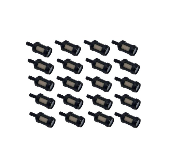 MOWFILL 20 Pack ZF-1 Fuel Filter Replace Homelite 49422 96639 PS03389 UP0387 McCulloch 216985 93720 Tecumseh 410263 Walbro 22124 Fits 1/8″ ID Fuel Line For Stihl Poulan Husqvarna Chainsaw