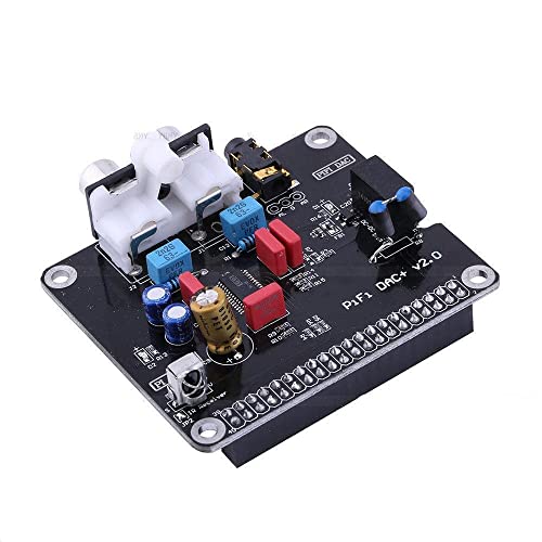 PCM5122 HiFi DAC Audio Sound Card Module I2S 384KHz with LED Indicator for Raspberry Pi B+ for Raspberry Pi 2 Model B