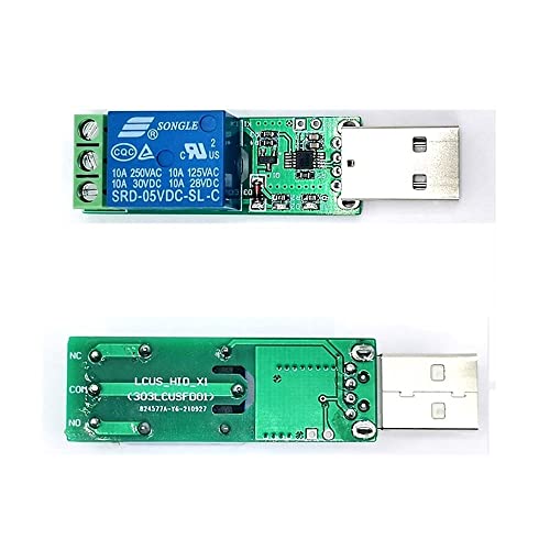 Hid Drive Free USB 1 Channel 5V Relay Module Computer USB Control Switch PC Intelligent Control Plug and Play