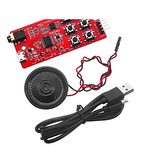 YX5200 MP3 Decoder Mini DFPlayer Audio Voice Module with TF Card Slot for Arduino