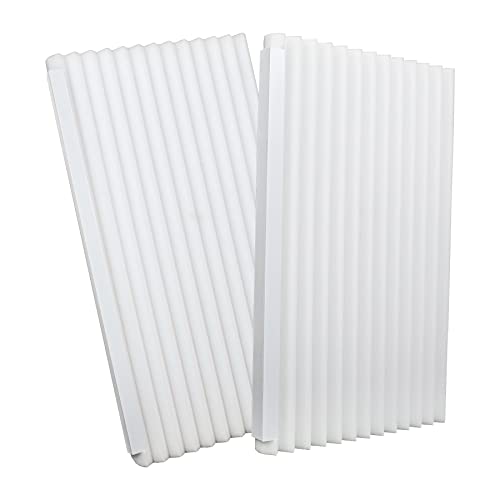 Wintcomfort Window Air Conditioner Side Panel Insulated Foam Kit, All Season Protection Side Panels for Window AC, 17″ x 9″ x 7/8″, White