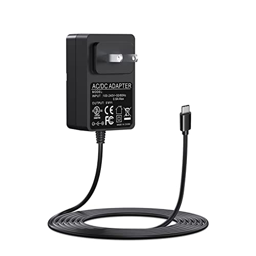 5V USB C Charger for Elvie Breast Pump Charger,JBL Wireless Speaker Charge 4 5,Pulse 4,Flip 5,Extreme3,LepowZ1,Cocopar,ASUS,InnoView,ZSCMALLS,Sony SRS-XB13 SRS-XB23 SRS-XB33 SRS-XB43 Charger