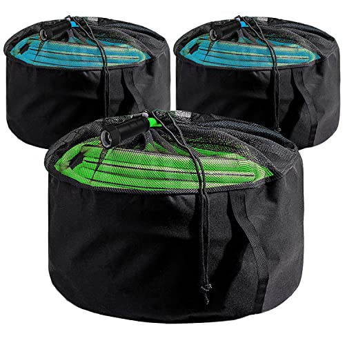 3 Pack RV Sewer Hose Storage | RV Equipment Storage Utility Bag | Waterproof RV Hose Bag Organizer, Conveniently Stores Electrical Cords, Fresh Water Hoses and Sewer Hoses