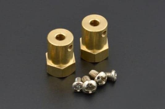 DFRobot DFRobot Accessories Copper Coupling (4mm) Pack of 40 (426-FIT0523)