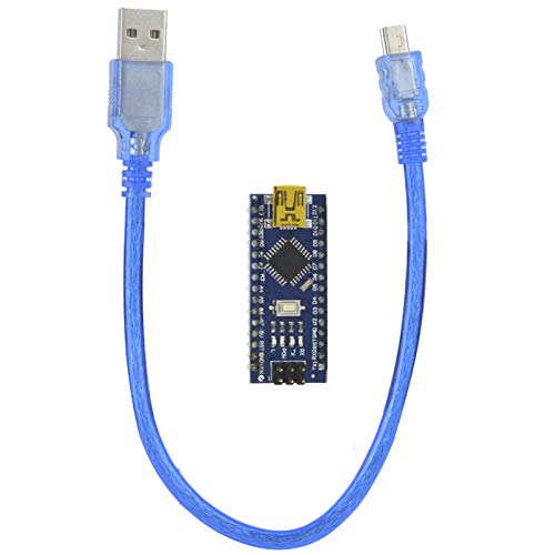 Micro Controller Module, 12 Digital Input/Output ATMEGA328P Improved Board 5V-12V DC with USB