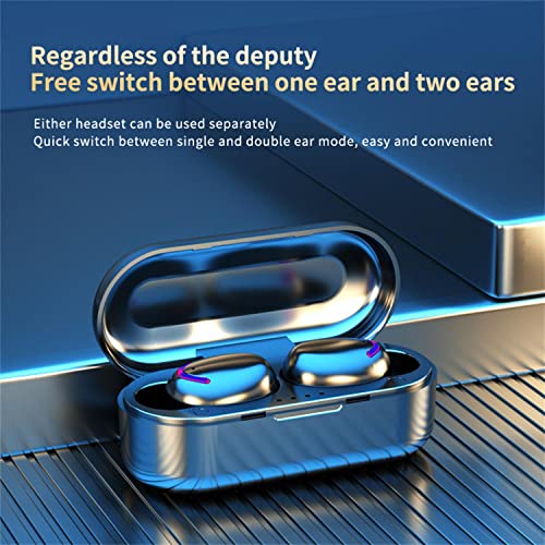 Wireless Earbuds Bluetooth Headset Twins Headphones Premium Stereo Sound Quality Portable Earbuds with Wireless Charging Case Waterproof Earphones in-Ear Headset for Sports Working Gaming | The Storepaperoomates Retail Market - Fast Affordable Shopping