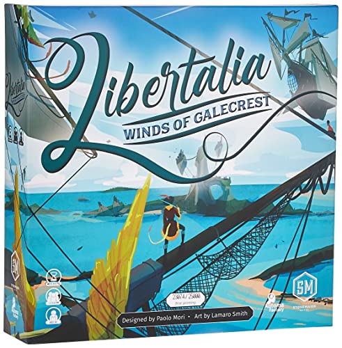 Libertalia: Winds of Galecrest- All New, Manage Fleets for 1-6 Players
