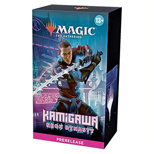 Card Game Magic: The Gathering Prerelease Kit: MTG Kamigawa Neon Dynasty