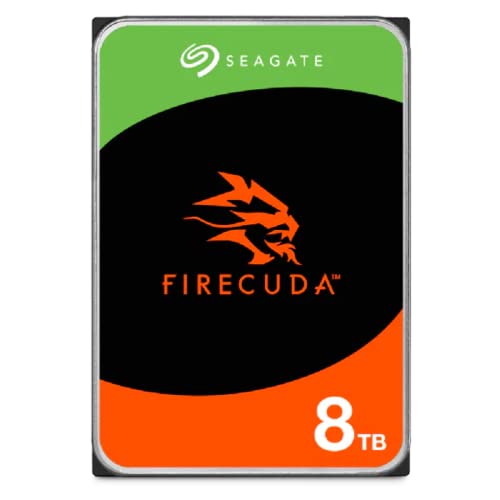 Seagate FireCuda ST8000DX001 8TB 7200 RPM 256MB Cache SATA 6.0Gb/s 3.5″ Internal HDD Bare Drive