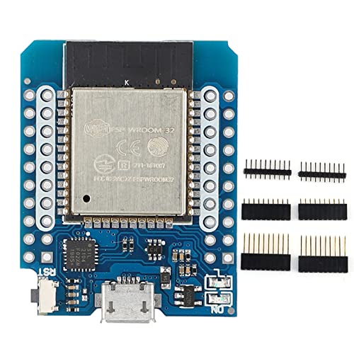 Wireless WiFi Bluetooth 2 in 1 Dual Core CPU Module with Contact Pin, ESP32 Development Board, Adapting to Expansion board, Strong Compatibility