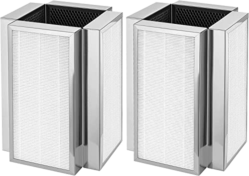 MA-50 Replacement Filter H13 True HEPA Compatible with Medify MA-50 Purifier 3 in 1 Filter Contains Pre-Filter, H13 True HEPA and Activated Carbon Filter, 2 Pack