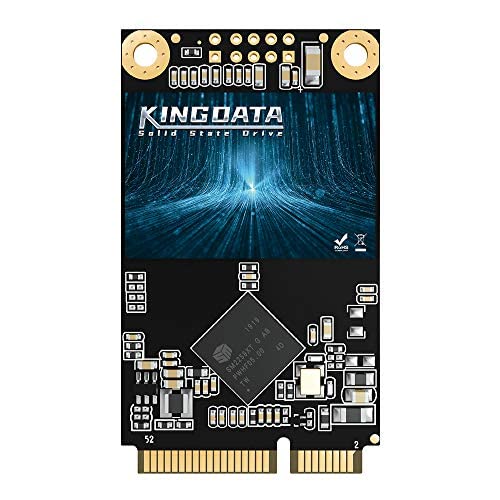 KINGDATA mSATA SSD 128GB 3D NAND TLC SATA III 6 Gb/s, mSATA (30×50.9mm) Internal Solid State Drive – Compatible with Desktop PC Laptop – (MSATA 128GB)