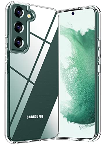 Rayboen for Samsung Galaxy S22 Plus Case/Galaxy S22+ case 6.6 Inch Crystal Clear Soft Transparent [Military Drop Protection] Shockproof Case, Phone Case for Samsung S22 Plus 5G