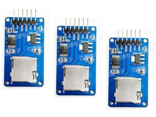 YIHEINFOR Micro SD Card Module/mini TF Card Read/write/SPI Interface/with Level Conversion Power Supply