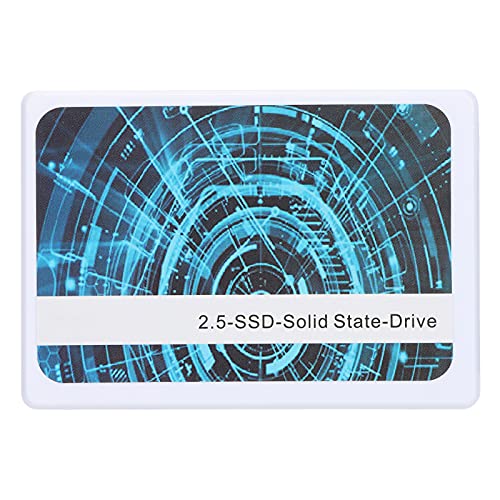 External SSD, 2.5inch Ultra Thin Solid State Drive with Smart Error Correction, 8GB 16GB 32GB 60GB 120GB 240GB 480GB 1T 2T, Solid State Disk White Hard Drive for Storing Data Desktop Laptops (240GB)