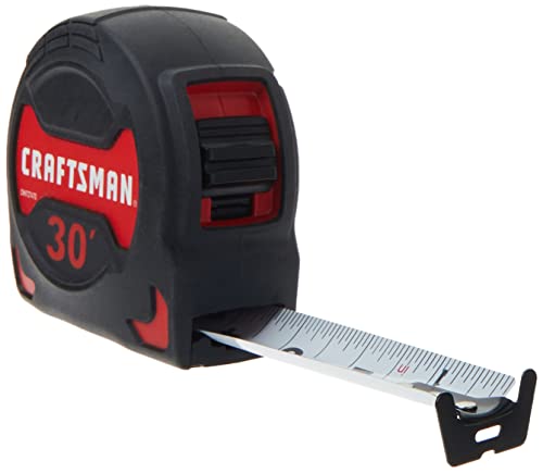 CRAFTSMAN Tape Measure, Easy Grip, 30-Foot (CMHT37470S)