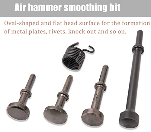 KELEN Air Hammer Smoothing Bit, Smoothing Hammer Bit, Air Hammer Drill 0.401 Smooth Pneumatic Air Hammer Pneumatic Chisel Drill Bit Kit 5 Sets | The Storepaperoomates Retail Market - Fast Affordable Shopping