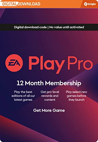 EA Play Pro Membership – 12 Month – PC Origin [Online Game Code]