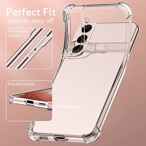 Galaxy S22 5G Case, OUBA Rubber Slim Thin Flexible Clear TPU Shock-Absorbing Corners Anti-Scratches Lightweight Gel Soft Silicone Protective Case Cover for Samsung Galaxy S22 5G – Clear | The Storepaperoomates Retail Market - Fast Affordable Shopping