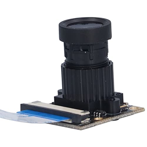 5 MP Camera Module, High Sensitivity Webcam Board 1/4in CMOS Clear Image Photosensitive Chip OV5647 for Raspberry Pi 2 4 3B+ Model