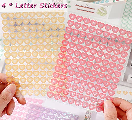 52 PCS Photo Card Holders for Kpop DIY Suit Penny Sleeves 10 Card Protectors Hard Plastic Holographic Sleeves with Chains 22 Korean Stickers Ribbon Heart Letter Charm Rose Devil Horn Stickers | The Storepaperoomates Retail Market - Fast Affordable Shopping