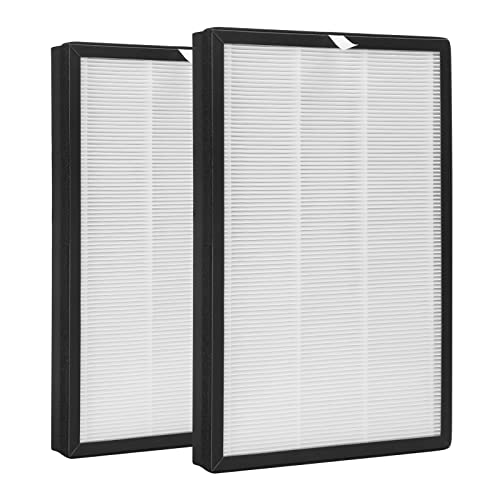 GoKBNY 2-Pack APH260 True HEPA Replacement Filter, Compatible with Pure Morning APH260 and APH320 Air Purifier, 3-in-1 Filter System