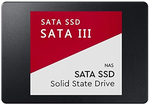 L-LA 64GB 128GB SSD SATA III 6 Gb/s, Up to 560/530 MB/s Read/Write Speed, Internal PC SSD 2.5″ 7mm,Red,256GB