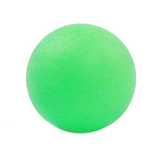 Remorui 50Pcs/Pack Ping Pong Balls, 40mm Frosted Ping Pong Ball Portable Bright Color Rust Resistance Table Tennis Ball for Practice, Game and Advertising Light Green