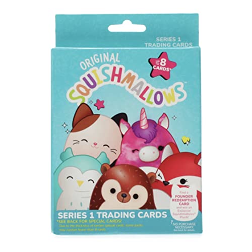 Squishmallows Official Kellytoy Series 1 Trading Cards (Pack of 1)