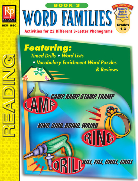 Word Families – Book 3 (eBook)