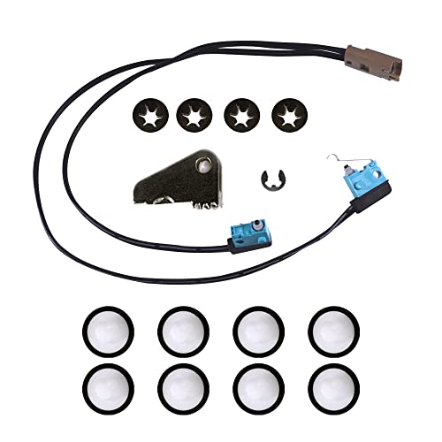 CULMKARI Handle Upgrade Repair Kit Fits for 2012-2020 Tesla Model S with Microswitch Harness Handle Paddle Door Panel Clips Replace 1042845-00-A 1042845-00-B 1016009-00-C