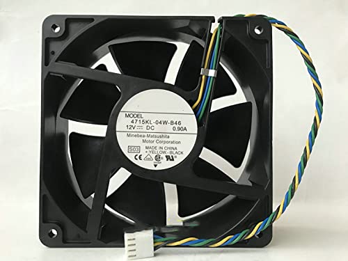 for 4715KL-04W-B46 Fan 12V 0.90A 120mm L×120mm W×38mm H Cooling Fan