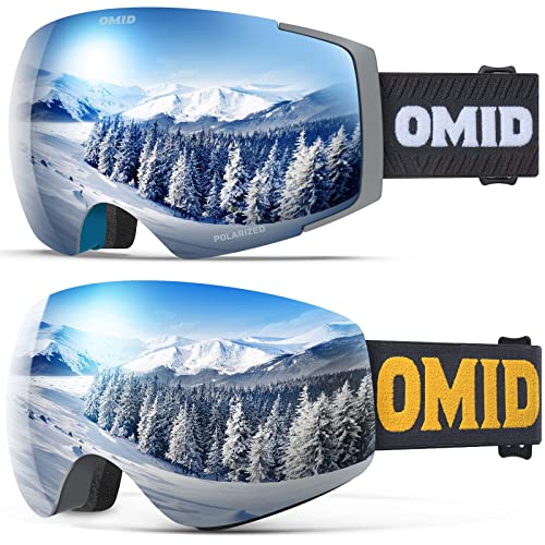 Kids Ski Goggles, OMID Anti-fog UV Protection Snowboard Snow Goggles Boys Girls
