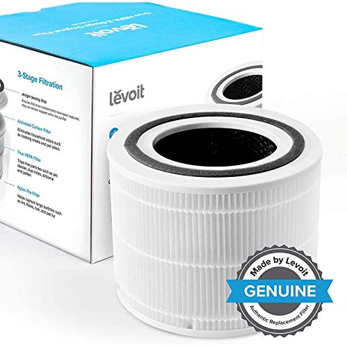 LEVOIT Air Purifier Replacement Filter, 3-in-1 True HEPA, 2 Pack, White & Air Purifier Replacement, True HEPA and High-Efficiency Activated Carbon Filters Set, 2 Pack, 2 Count (Pack of 1), White | The Storepaperoomates Retail Market - Fast Affordable Shopping