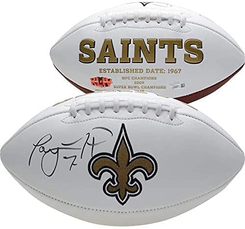 Taysom Hill New Orleans Signed Autograph Embroidered Logo Football Fanatics Certified